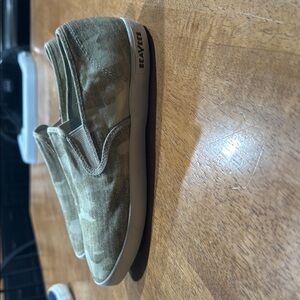 SeaVees Green and Tan Loafers Slip-Ons